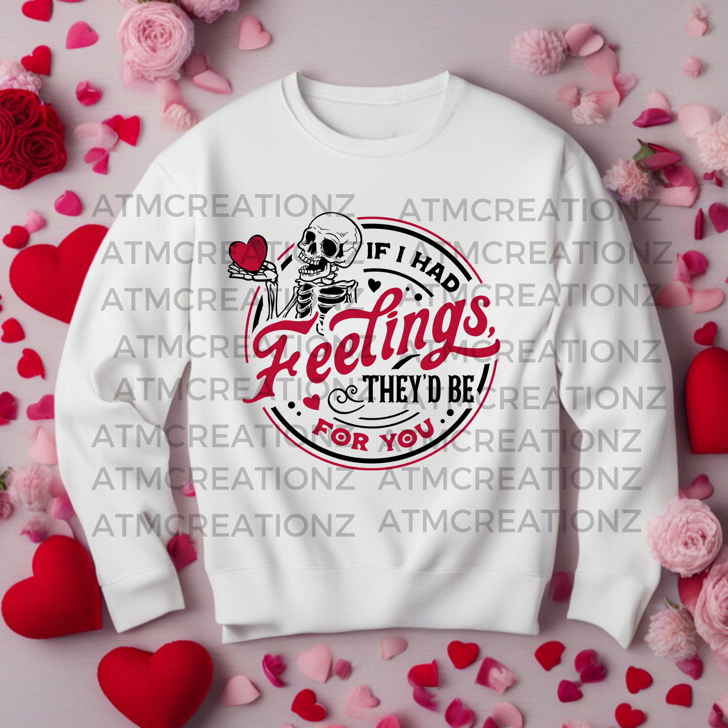 Skeleton Feelings Sweatshirt
