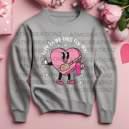 Heart Eyes Sweatshirt