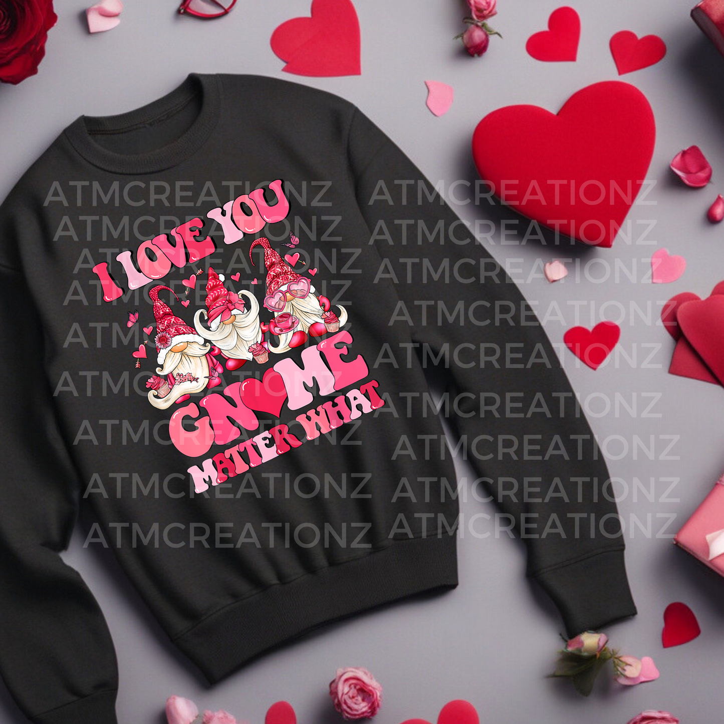 Gnome Matter What Sweatshirt